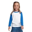 Youth CVC 3/4-Sleeve Raglan