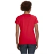 Ladies' V-Neck Fine Jersey T-Shirt