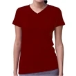 Ladies' V-Neck Fine Jersey T-Shirt