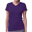 Ladies' V-Neck Fine Jersey T-Shirt