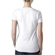 Ladies' CVC Deep V-Neck T-Shirt