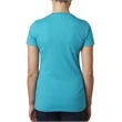 Ladies' CVC Deep V-Neck T-Shirt