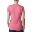 Ladies' CVC Deep V-Neck T-Shirt