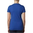 Ladies' CVC Deep V-Neck T-Shirt