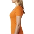 Ladies' CVC Deep V-Neck T-Shirt