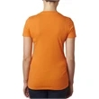 Ladies' CVC Deep V-Neck T-Shirt