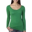 Ladies' Triblend Long-Sleeve Scoop