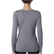 Ladies' Triblend Long-Sleeve Scoop