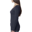 Ladies' Triblend Long-Sleeve Scoop