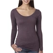 Ladies' Triblend Long-Sleeve Scoop