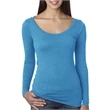 Ladies' Triblend Long-Sleeve Scoop