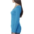 Ladies' Triblend Long-Sleeve Scoop