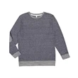 Adult Harborside Melange French Terry Crewneck with Elbow...