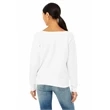 Ladies' Sponge Fleece Wide Neck Sweatshirt