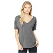 Ladies' Slouchy V-Neck T-Shirt