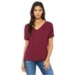 Ladies' Slouchy V-Neck T-Shirt