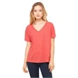 Ladies' Slouchy V-Neck T-Shirt