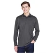 Adult Pinnacle Performance Long-Sleeve Pique Polo with Po...