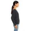 Ladies' Flowy Long-Sleeve Off Shoulder T-Shirt