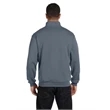 Adult NuBlend® Quarter-Zip Cadet Collar Sweatshirt