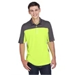 Men's Balance Colorblock Performance Pique Polo