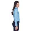 Ladies' Long-Sleeve Oxford with Stain-Release