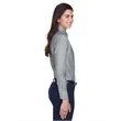 Ladies' Long-Sleeve Oxford with Stain-Release