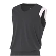 Youth Moisture Management V Neck Muscle Shirt