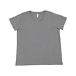 LAT Curvy Collection Women's Fine Jersey Tee