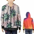 Kids Full Color Hoodie w/ Zipper & Pockets Sublimated Hoodie