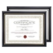 Oakleigh Certificate Holder - Black