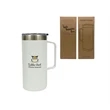 Stainless Steel Tumbler with Handle - 17 oz.