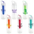 Trekker 32 oz PET Chiller Bottle with Flip-Up Lid