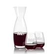 Hemlock Carafe & Stemless Wine