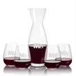 Hemlock Carafe & Stemless Wine