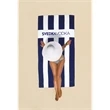 Cabana Rugby Stripe Beach/Bath Towel