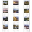 Scenic Stick Up Grid 2022 Calendar
