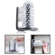 Easy Glass Cup Cleaning Brush with Suction Base
