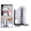 Easy Glass Cup Cleaning Brush with Suction Base