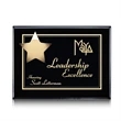Hollister Plaque - Black/Gold