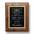 Gemstone Walnut Plaque - Walnut/Lapis