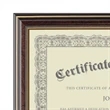 Ellison Certificate Frame - Black/Gold
