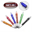 LED Light Up Logo Pen - Black