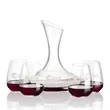 Madagascar Carafe & Stemless Wine