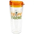 Seabreeze 22 oz Tritan™ Tumbler with Translucent Lid
