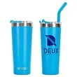 NAYAD™ Trouper 22oz Stainless Double Wall Tumbler with Str