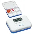 Deluxe Easy-Carry 6 Compartment Pillbox with Alarm