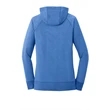 New Era Ladies Sueded Cotton Blend Full-Zip Hoodie.