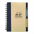 Spiral Bound Notebook & Harvest Pen