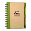 Spiral Bound Notebook & Harvest Pen